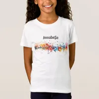 Beautiful Whimsical Colorful Back to School  T-Shirt