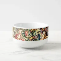 Abstract Art Soup Mug