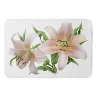 Two Lilies Bathroom Mat