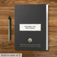 Tax Folders with Pockets for Accountants and CPAs