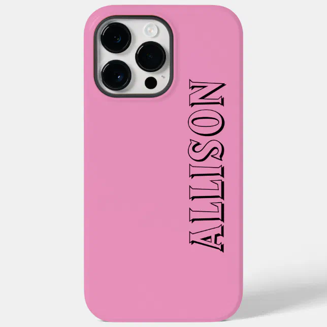 Candy Colors iPhone Case Personalized Case Name