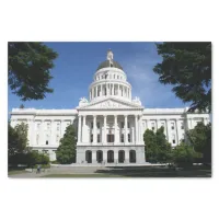 Capitol Majesty: Sacramento's Timeless Icon Tissue Paper