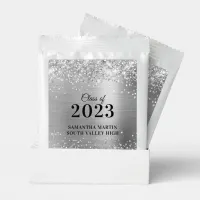 Silver Glitter and Foil Class of 2023 Graduate Hot Chocolate Drink Mix