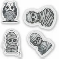 Four Mummies Sticker