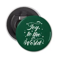 joy to the world Christmas Bottle Opener