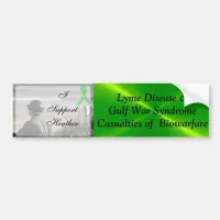 Lyme Disease Gulf War Syndrome, Biowarfare Bumper Bumper Sticker