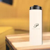 Personalized Script Water Bottle - Blush Pink