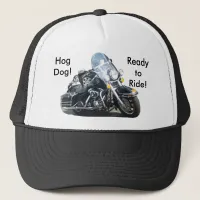 Hog Dog - Ready to Ride! Trucker Hat