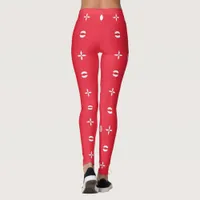 Christmas Holiday Charm Pattern 09 -  Leggings