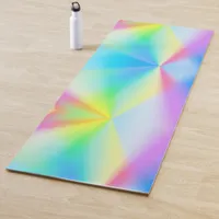 Iridescent, rainbow-like, dreamy - for romantics yoga mat