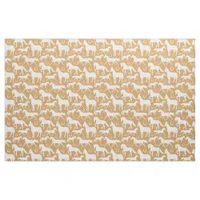 Palomino Horse Pattern Fabric