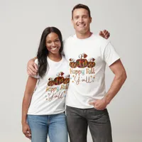 Retro Happy Fall Y'all - Fall T-Shirt