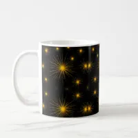 Yellow Starburst Coffee Mug