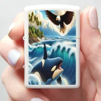 Majesty of the Ocean Zippo Lighter