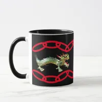 Mug - Dragon and Red Chain