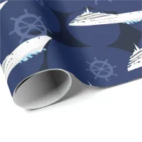 Maritime Cruise Ships Wrapping Paper