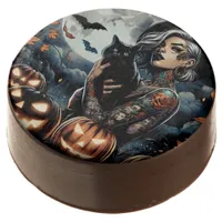  Witch Themed Halloween Party Chocolate Covered Oreo