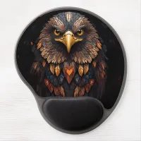 Majestic eagle Key Ring Gel Mouse Pad