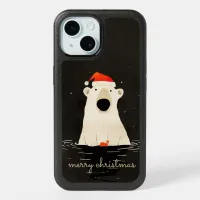 Santa Polar Bear iPhone 15 Case