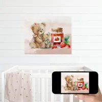 Teddy Bear Picnic Acrylic Wall Art