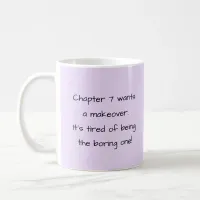 Mauve Funny Author Writing Coffee Mug