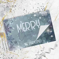 Merry Christmas Winter Wonderland Paper Placemat