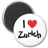 I Love Zurich Magnet