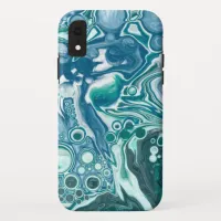 Teal and Blue Turquoise water  iPhone XR Case