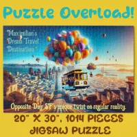 'Opposite Day: SF's unique Twist on Reality' Jigsaw Puzzle