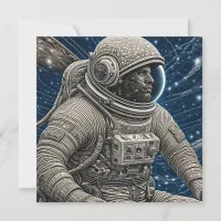 Ai Art Astronaut in Space