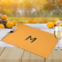 Fall Autumn Seasonal Pumpkin Orange Thanksgiving Cloth Placemat