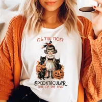 Most Spooktacular Time Vintage Halloween T-Shirt