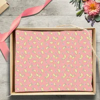 Cottage Core Pink Retro Vintage Lemon Kitschy Tissue Paper