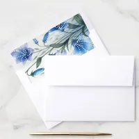 Bluebells Wedding Envelope Liner