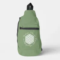 Flower of Life Ho'oponopono Sling Bag