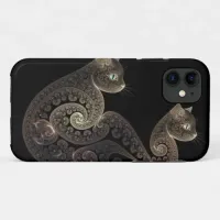 Serpentine fractal cat Case-Mate iPhone case