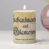 Enchantments and Glamours Pillar Candle