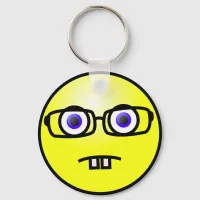 Geeky Face Keychain