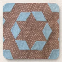 Quilt Pattern - Castle Quilt Block Coaster