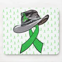 Country and Western Cowboy Hat Lyme Mouse pad