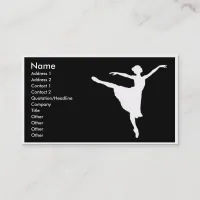 ballerina Business card