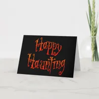 Happy Haunting Card