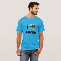 I Love Cancun, Mexico T-Shirt