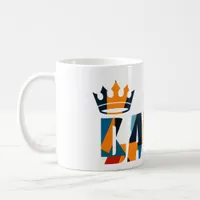 Daddy King Family Mug - Bauhaus Geometric Patterns