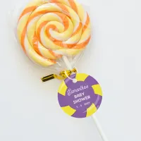 Colorful Sweet Fun Candy Theme Baby Shower Favor Tags