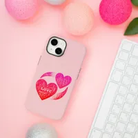 Valentine's Love Gift Word Art Smartphone Case.  Case-Mate iPhone 14 Case