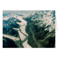 Alaska Mountain Range-Aerial View