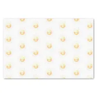 Cute Kids Yellow Sunshine 10lb Tissue Paper, White Tissue Paper