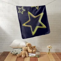 Stellar Gold Baby Blanket