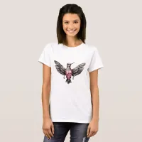 T-shirt with cute humming bird design